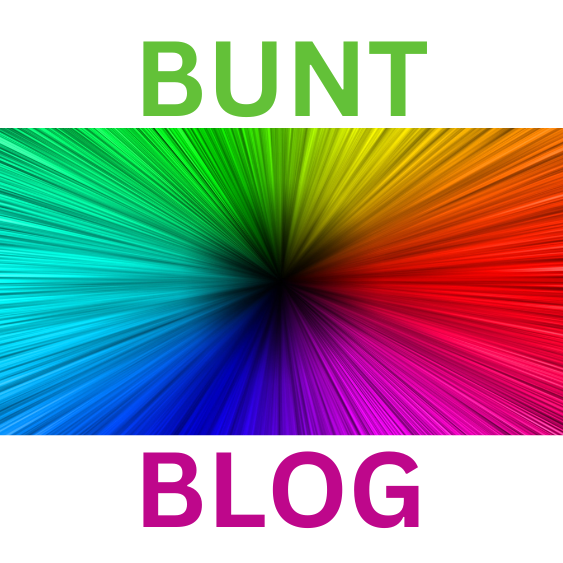 Logo Buntblog - Das Bild zeigt viele Farben